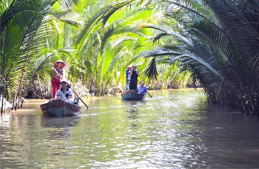 Mekong River & Coconut Village Half-Day Tour image 1